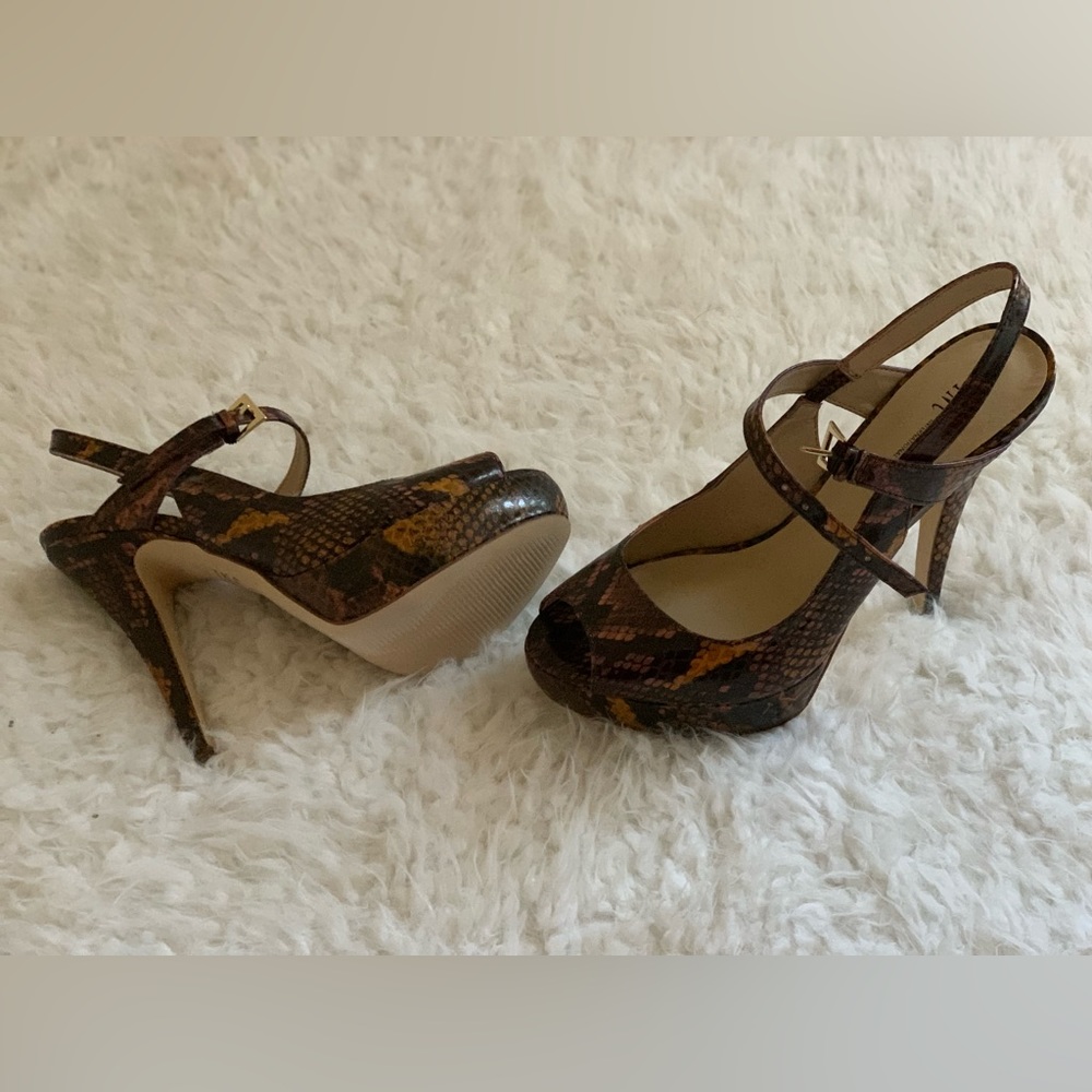 🆕 I.N.C (International Concepts) Women Heels Color: Brown Size 6 😍